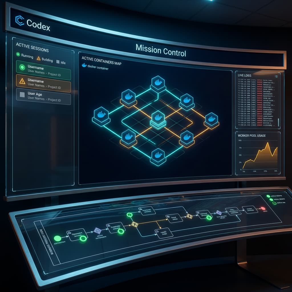 Codex Hivemind interface preview